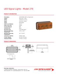 Product Spec Sheet